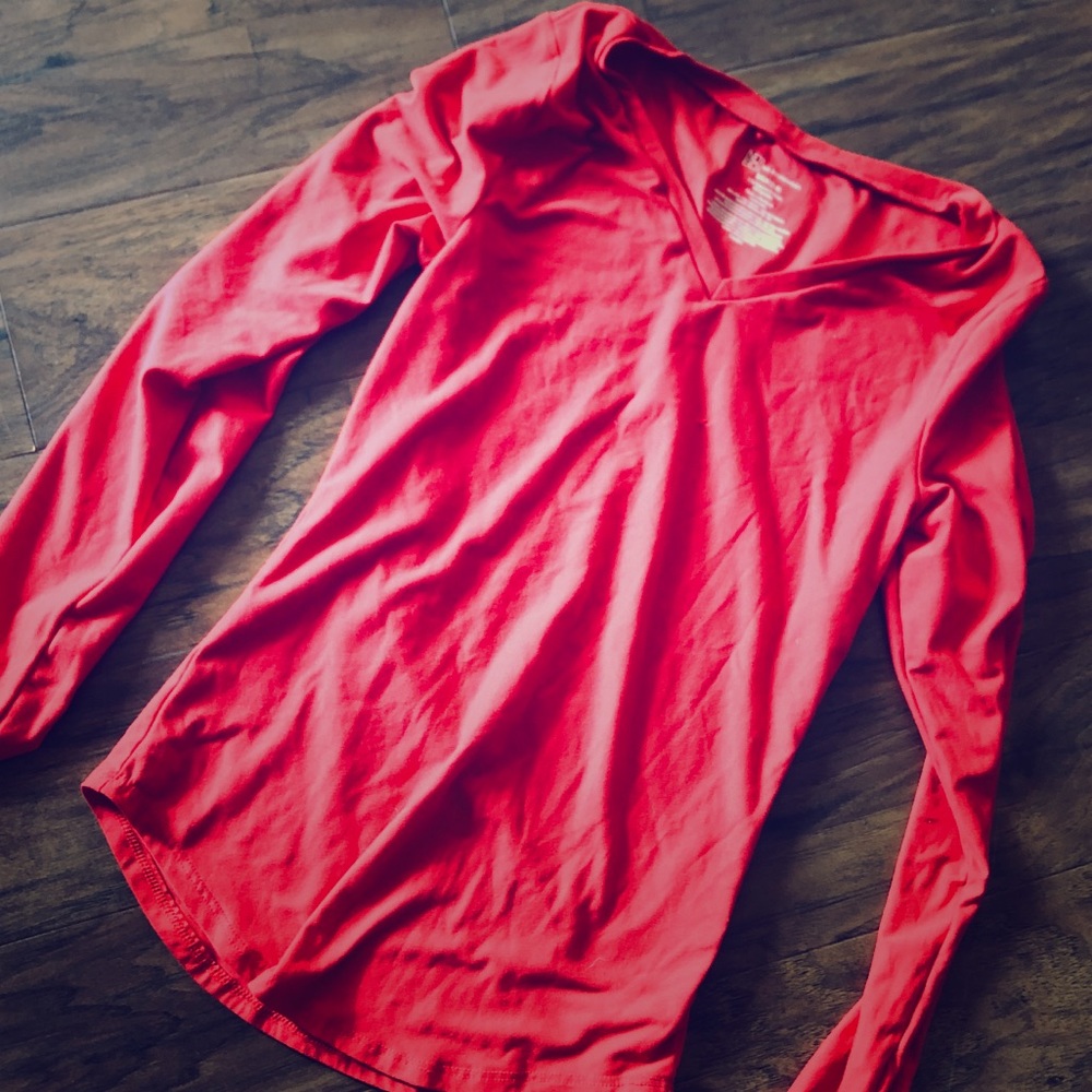 🧡4 for $17🧡 Long sleeve red top